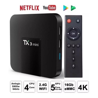 Caja De TV Smart TX3 mini Original Android 10.1 Amlogic S905W 2G 16G 2.4G WiFi 4K Ultra HD H . 265