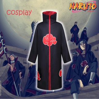 naruto akatsuki capa túnica anime cosplay disfraz de halloween