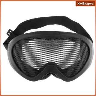 [ZPYZ] gafas de malla de acero UV400 Anti-viento protector de ojos