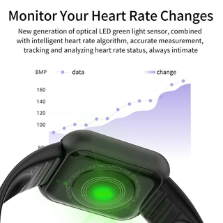 Reloj inteligente Really Waterproof!! Y68 D20 reloj inteligente con Bluetooth USB con Monitor Cardíaco PK W26 X7 Smartwatch (4)