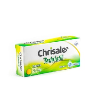 CHRISALE TADALAFIL 20MG C/4 TABLETAS ULTRA