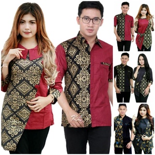 Batik pareja oficina pareja oficina BATIK PRADA moderno producto Original listo uniforme