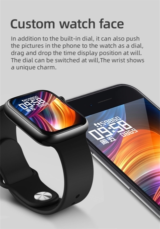 Nuevo reloj Inteligente x8 IWO 13 Max Smartwatch Bluetooth llamada Stopwatch monitor de frecuencia cardiaca reloj Inteligente (5)
