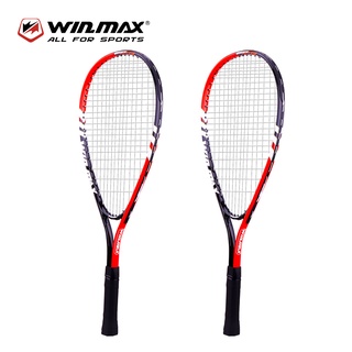 Raqueta Profesional De Squash Winmax Aluminio Con Material De Fibra De Carbono Para Entrenamiento Deportivo (4)