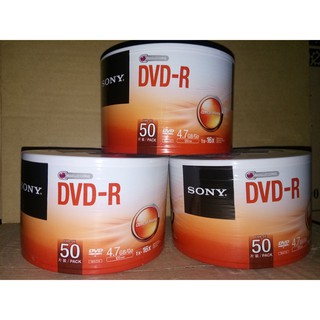 Dvdr Sony 4.7GB DVD R vacío Dvdr DVD R disco óptico en blanco DVD R
