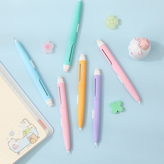 Mohamm 1 pza lápiz mecánico Automático De 0.5mm De colores macarones Para escuela/oficina/papelería (1)