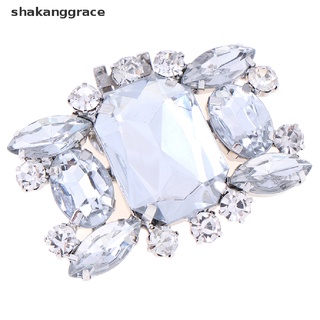 [shakanggrace] 1 Pieza De Zapatos De Mujer Decoración De Diamantes De Imitación De Aleación Clips Elegantes Hebillas