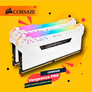 Corsair Vengeance RGB PRO 16GB (2X8Gb) DDR4 3600MHz - blanco