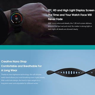 [listo] haylou solar smart watch ls05 deporte metal frecuencia cardíaca monitor de sueño ip68 impermeable ios android versión global de youpin bullseye (8)