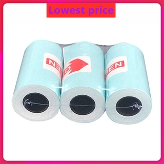 ^^ 3 rollos/set adhesivo De Papel con estampado duradero Para impresora Fotográfica