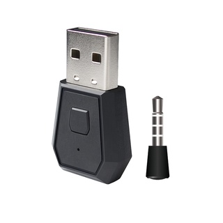 BT adaptador receptor inalámbrico auriculares adaptador Dongle USB adaptador USB Dongle para PS4 negro (1)