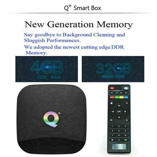 q plus smart tv box android 9.0 tv box 4gb ram 32gb/64gb rom quad core h.265 usb3.0 2.4g wifi set top box 6k tvbox media player (3)