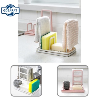 [nyca stock] estante de almacenamiento ligero para fregadero, esponja organizador, soporte desmontable para el hogar