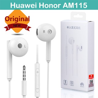 Huawei AM115 In Ear Earphone 3.5mm Jack Headphone For V10 V20 Pro Nova4/3/2s Mate30 Headset