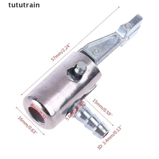 tututrain 1/4\" lock on air chuck - inflador de neumáticos de coche para compresor de aire con conector de barb mx