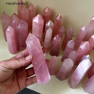 royalvalley1 moda natural roca rosa cuarzo punto de cristal piedra obelisco puro varita rosa mx