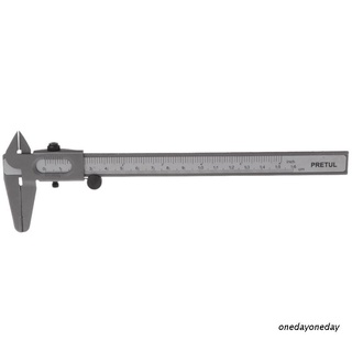 One calibrador Vernier 6" 0-160mm acero inoxidable herramienta de medición de Metal medidor micrómetro