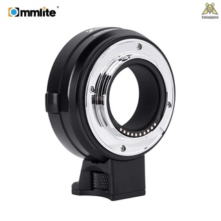 Commlite CM-EF-FX Electronic Camera Lens Mount Adapter Ring Support IS Image Stabilization EXIF Signal Transmission AF Auto Focus for Canon EF/EF-S Lens to Fujifilm FX Mirrorless Camera X-T100 X-T20 X-T3 X-H1 X-A5 X-T2 X-PRO2 X-T10 X-T1 X-E2 X-M1 X-E