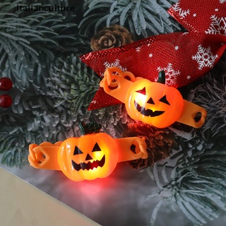 Italianculture - pulsera luminosa de calabaza para Halloween, decoración de fiesta infantil