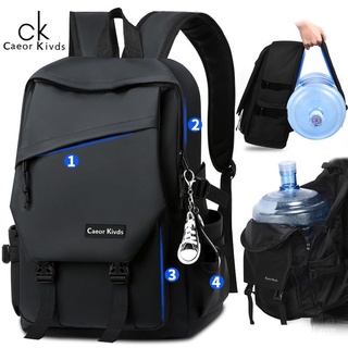 Mochila para hombre, mochila de gran capacidad para hombre, mochila de viaje para estudiantes de secundaria