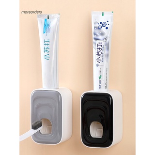 moreorders exprimidor de pasta de dientes sin uñas multifuncional exprimidor de pasta de dientes impermeable para lavatorio (7)