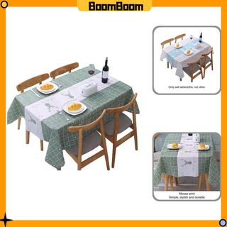 boomboom - camino de mesa ligero para mesa, resistente al desgaste, resistente al hogar