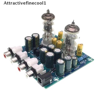 acmx 6j1 tubo fiebre preamplificador preamplificador amp pre-amplificador de la junta de buffer kit de bricolaje 12v caliente