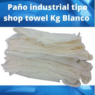 Tipo Shop Towel Paño Industrial Blanco Por Kilo Pjar