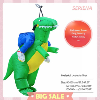 SERIENA disfraz inflable de dinosaurio Rex niños adultos Festival Funnny vestido Cosplay traje (6)