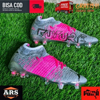 Puma future Soccer zapatos// puma future z rosa gris grado completo transparente