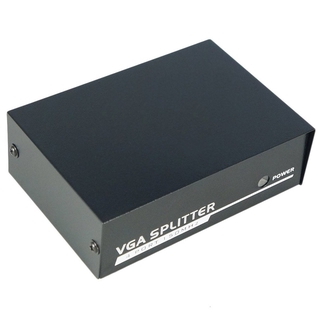 Interruptor de Monitor de 4 puertos VGA SVGA Video Splitter Box adaptador alimentado por USB nuevo