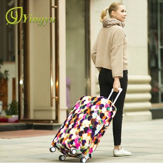 Yingyu HOT viaje maleta maleta cubierta Protector elástico CoversBag Ruang beg Protector de equipaje cubierta elástica maleta antiarañazos a prueba de polvo