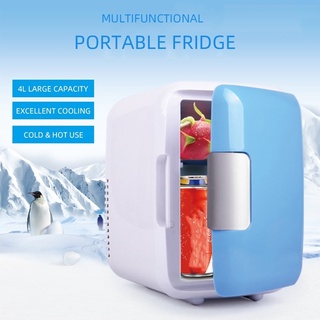 4l refrigerador portátil Mini refrigerador cosméticos cocina leche materna bebida estudiante refrigerador coche refrigerador