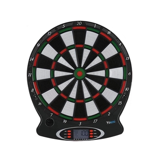 SPRINGDAY-Electronic Dartboard Soft Tip, Dart Target Board Electronic Throw Toy with (2)