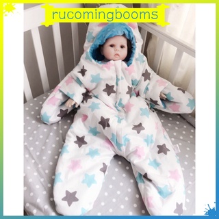 [rucomingbooms] saco de dormir de bebé invierno recién nacido sueño caliente manta envolver cama envoltura