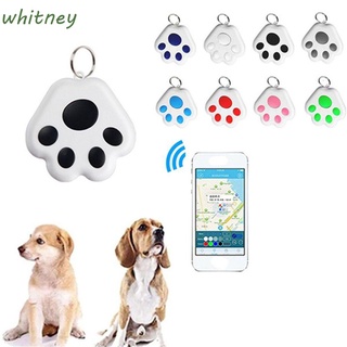 whitney mini rastreadores de actividad impermeable localizador dispositivo gps tracker inalámbrico para mascotas perro gato niños bluetooth cartera llaves práctico buscador vehículo/multicolor