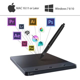 naviforce Huion H420 - tableta gráfica Digital USB con bolígrafo de dibujo inalámbrico (1)