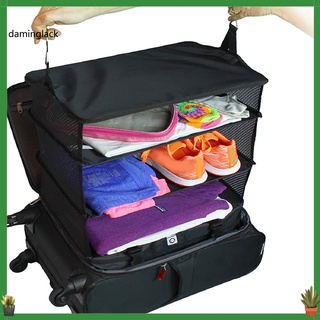 DA bolsa de almacenamiento portátil de embalaje organizador de viaje cubo fácil de llevar para el hogar