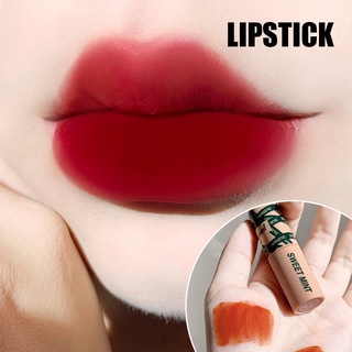6 colores mate lápiz labial terciopelo brillo de labios color charm duradero no-desvanecimiento labios maquillaje
