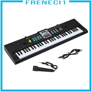 [freneci1] 61 Teclas Teclado electrónico Digital Teclado electrónico Piano Piano niños regalo niños Instrumento Musical Play Para diversión (7)