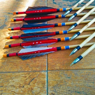 Más adecuado para... Paletas de plumas de petung flecha de bambú (2)