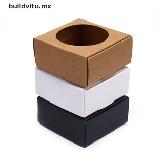 【buildvitu】 10Pcs/Set Hollow Out Kraft Paper Box Wedding Party Favor Candy Gift Craft Box [MX]