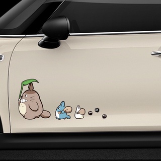 YIHONG Funny Anime Comics Cartoon Auto Window Decals Car Stickers Creative Cover scratches Totoro Windshield Accessories Decoration Reflective Sticker (8)