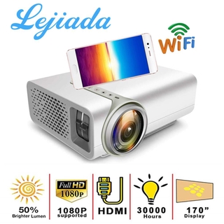yg520 proyector led con hdmi usb hogar hd 1080p proyector para sistema de cine en casa yg530 película video proyector portátil