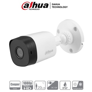DAHUA COOPER B1A21 - Camara Bullet HDCVI 1080p/ 93 Grados de Apertura/ Lente de 3.6mm/ IR de 20 Mts/ TVI AHD y CVBS/