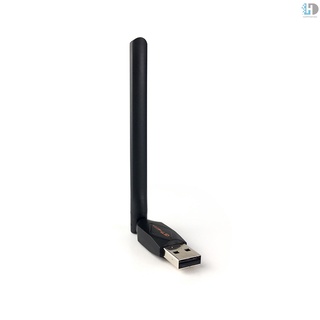 Gtmedi Mbps USB WiFi Dongle USB red inalámbrica WiFi adaptador Ethernet b/g/n con antena para DVB-S2 STB