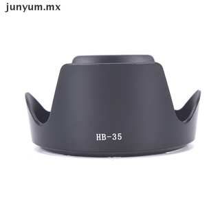 JUNYUM HB-35 - campana de lente para Nikon AF-S DX 18-200mm F3.5-5.6G ED-IF VR II Bayonet Mount.