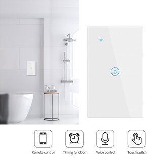 TUYA 2000W Water Heater Switch Smart Wifi Touch Wall Switch Timing Remote Control abloom
