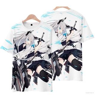 nuevo # nuevo # hololive t-shirt manga corta cuello redondo shirakami fubuki natsuiro matsuri streetwear tops moda regalos regalos de moda