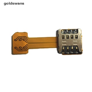 Goldswans TF Hybrid Sim Slot Dual SIM Extender Card Adapter Micro Extender Practical